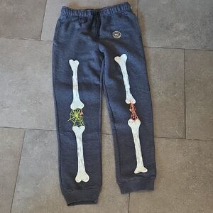 Cat & Jack Gray Skeleton Jogger Pants